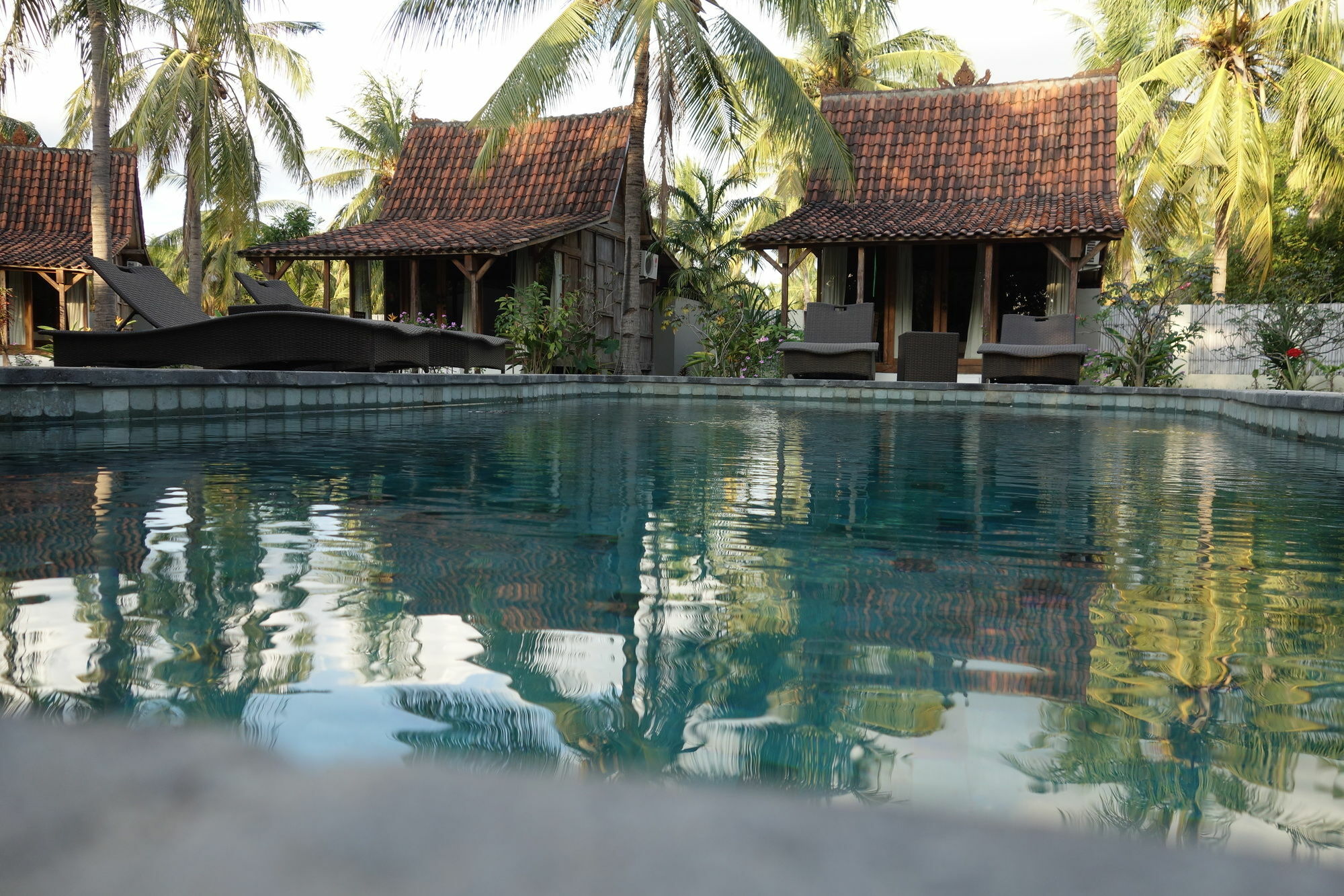 Coconut Garden Resort Gili Trawangan Eksteriør billede
